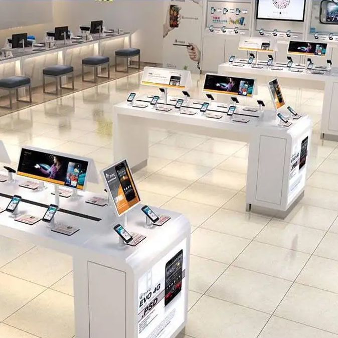 营业厅手机防盗展示柜